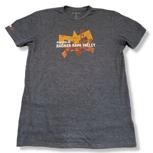 Reebok Shirt Size Medium Ragnar Napa Valley Relay Activewear Athletic T-Shirt